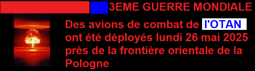 L'OTAN a fait dcoller ses avions de guerre aujourd'hui 
