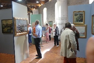 Affluence ds le premier jour de l'exposition