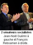 Jean-Nol Gurini et Franois Rebsamen