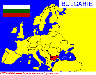 Bulgarie, situation gographie