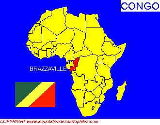 La situation géographique du Congo