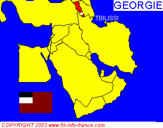 Carte de la Gorgie