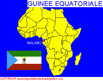 La situation gographique de la Guine quatoriale