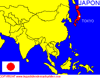 Cliquez sur la carte pour slectionner un pays d'Asie !