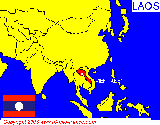 Cliquez sur la carte pour slectionner un pays d'Asie !