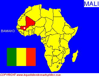 La situation gographique du Mali