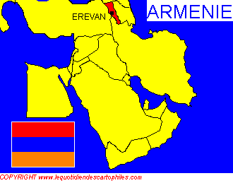 La reprsentation gographique de l'Armnie