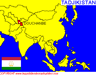 Cliquez sur la carte pour slectionner un pays d'Asie !