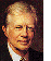 L'ancien Prsident amricain Jimmy Carter, Prix Nobel de la Paix 2002