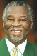 Le Prsident sud africain Thabo Mbeki 