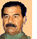 Le prsident irakien Saddam Hussein