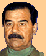 Le prsident irakien Saddah Hussein