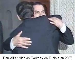 Photos Nicolas Sakozy Ben Ali  Tunis