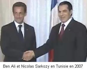 Photos Nicolas Sakozy Ben Ali  Tunis Maghreb