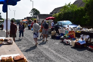 Le beau temps a amené les visiteurs Le beau temps a amené les visiteurs