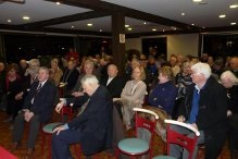 Un public de sympathisants est venu soutenir le vice président de la Communauté de Communes