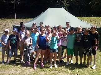 En ce mois de juillet, les vacances � Creully se passent sous un beau soleil