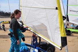 Championnat de France de char  voile  Asnelles