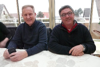 Jean-Bernard Maillard et Fabrice Hoffnung membres du collectif d'habitants