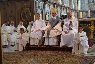 Monseigneur Pierre-Antoine Bozo a présidé la cérémonie Monseigneur Pierre-Antoine Bozo a présidé la cérémonie