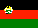 Le drapeau de l'Afghanistan 