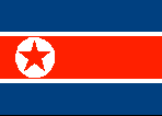 Le drapeau de la Core du Nord