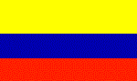 Le drapeau de la Colombie !