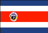 Le drapeau du Costa Rica