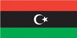 Nouveau drapeau de la Libye, instaur en fvrier 2011