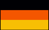 Le drapeau de l'Allemagne