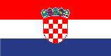 Le drapeau de la Croatie