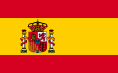 Le drapeau de l'Espagne