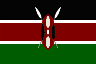 Le drapeau du Kenya