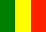 Le drapeau du Mali