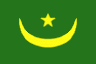 Le drapeau de la Mauritanie