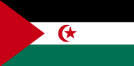 Le drapeau du Sahara Occidental