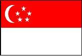 Le drapeau de Singapour