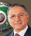 Ekmeleddin Ihsanoglu, secrétaire général de l'Organisation de la Conférence islamique, OCI