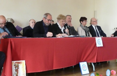 Le bureau et la présidente Georgette Dewhogelaere Le bureau et la présidente Georgette Dewhogelaere