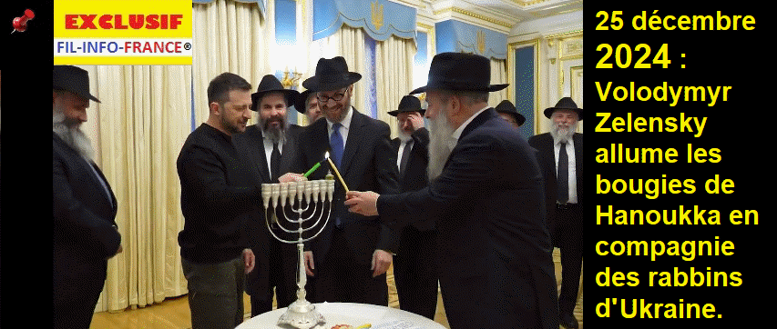 Ukraine, Nol 2024, Hanouka, 25 dcembre 2024, Zelensky, jewish community une filinfofrance Ukraine