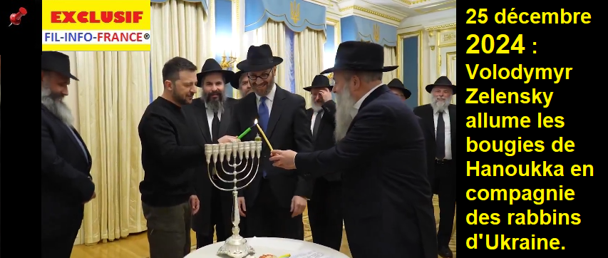 Ukraine, Nol 2024, Hanouka, 25 dcembre 2024, Zelensky, jewish community une filinfofrance Ukraine