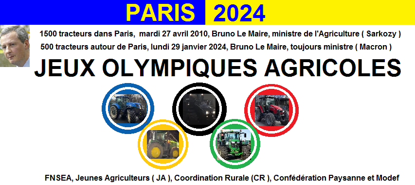 Jeux olympiques agricoles JO 2024 Fil-info-france, Bruno Le Maire toujours ministre