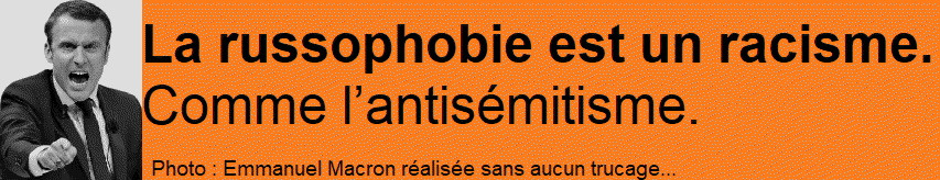 La russophobie est un racisme. Comme l’antismitisme.