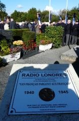 Charles Hargrove était venu en juin voir le lieu de sa dernière demeure auprès de son grand ami, Maurice Schumann