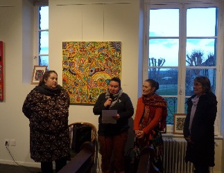 L'artiste Corysande présente ses oeuvres L'artiste Corysande présente ses oeuvres