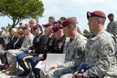 Recueillement des soldats de la 82me Airborne