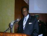 Martin Belinga Eboutu, président du comité d'organisation du cinquantenaire du Cameroun