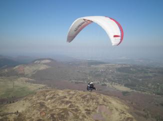 Baptême en parapente à Clermont-Ferrand