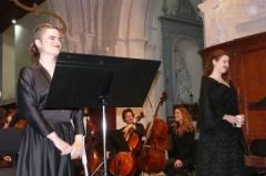 Les deux cantatrices ont reçu une ovation méritée Les deux cantatrices ont reçu une ovation méritée