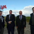 Le Maire et l'ancien maire Madeleine Leménager unis par le cur aux Alliés anglais Le Maire et l'ancien maire Madeleine Leménager unis par le cur aux Alliés anglais